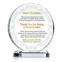 Best Supervisor Recognition Award - Wording Sample by Crystal Central